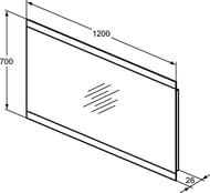  Ideal Standard MIRROR&LIGHT (1200700)  , , ,  T3349BH