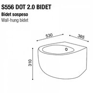   AeT Italia DOT 2.0 365x310x530   , - S556T1R1V114