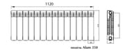   Rifar ALUM VENTIL VL 350   , 14 , 50, 1918 