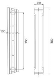  , 12  ROYAL THERMO PianoForte 300 Silver Satin VDR RTPSSVDR30012