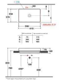  Globo T-EDGE (610370)    ,  Portoro Nero B6R61PN