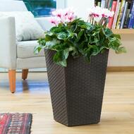  KETER RATTAN PLANTER M (38,5x38,5x57), 55,4, 