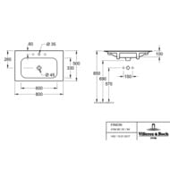  Villeroy & Boch Finion 416484R1 (800500) ,  CeramicPlus