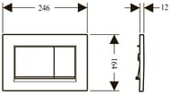 GEBERIT Sigma30  , ,  / , . 115.883.16.1