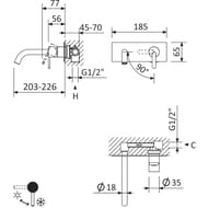  Cezares LEAF-BLI1-L-NOP ,  , 226 , ,  