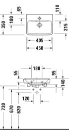   Duravit No.1 450350 , ,   ,  07434500002