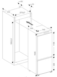   Graude Comfort (5401940555) , NoFrost IKG 190.1