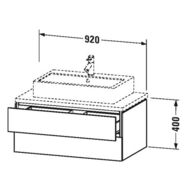      Duravit L-Cube 920400547 2 ,   LC581802222