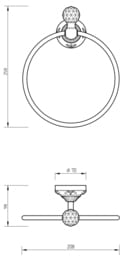 Migliore Cristalia , /SWAROVSKI ML.CRS-60.208.CR/16805