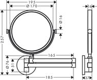 Axor Universal Circular    42849000 