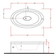  Gruppo Treesse Eos 190 V8491 1900x1100x660 CrystalTech, , , 