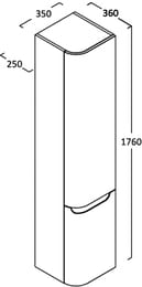 !  Berloni Bagno Joy (3503601750) ,2 , fango opaco JYCS01SX/174