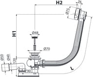     Alcaplast A51B  , .40/50