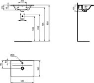  Ideal Standard Lux CONNECT AIR 540380155   ,  E029601