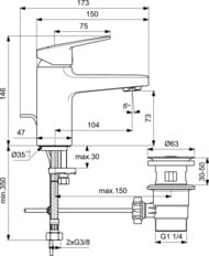    Ideal Standard Ceraplan BD212AA ,  , 