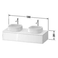    Duravit Zencha 2811300550, ,  / ZE4813B64800000