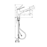  Hansgrohe Zesis M33 2jet   150   , sBox lite,   74803800