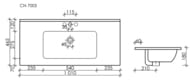   Ceramicanova Element 1010465180  ,   CN7003MB