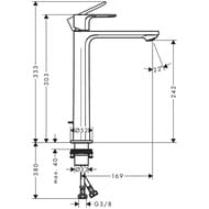    Hansgrohe Rebris E 72581670 ., .,  242, .