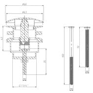   Arrowhead 1 1/4",   ,  ,  740003