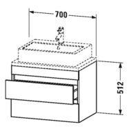    Duravit DuraStyle (700512478) 2 ,   DS530602222