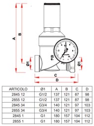   FAR 1/2"  , , FA 2855 12