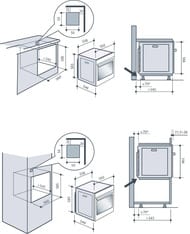   De Dietrich (592592609) , Perfect Sensor,   DOP8785BB