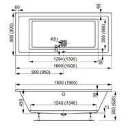   VAGNERPLAST CAVALLO 180 (1800800450) ,  VPBA180CAV2X-04