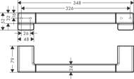  Hansgrohe AddStoris 41744140 , 348 , :  