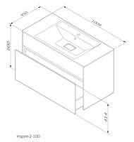    AM.PM Inspire 2.0 1004490600 push-to-open,   M50AFHX1003GM