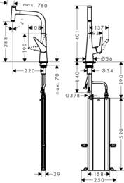  Hansgrohe Talis Select M51   300  ,  73853000