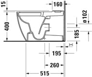 - Duravit Soleil by Starck 370650,  2011090000+0945000005