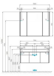    AQUATON  100 1A2367K0BV010 966x357x455 , 1 ., 2 ., . 