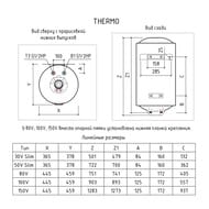   (Thermex) THERMO 80V (). 80, 2,5 