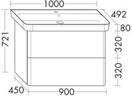    Burgbad Iveo 1000492721 , 2 ,   SFEN100F2834G0161