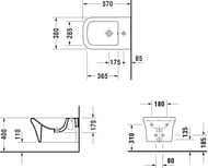   DURAVIT P3 Comforts 380570290     2268150000