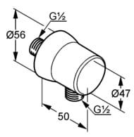   KLUDI SIRENA DN15    ,  6306005-00