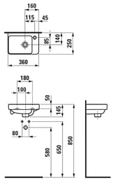  Laufen PRO S 815960 (360250145)  ,    