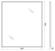  BelBagno (800x20x900)    SPC-AL-800-900