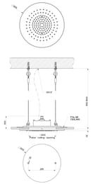   Gessi Inciso 57018.238+57803 , d350 ,  