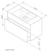    AM.PM Inspire 2.0 1004490600 push-to-open,   M50AFHX1003WM