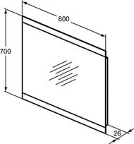  Ideal Standard MIRROR&LIGHT (800700)  , , ,  T3347BH