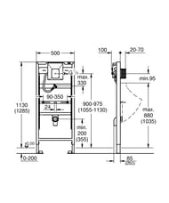    Grohe Rapid SL (1,13  - 1,28 )   38786001