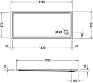   Duravit Starck 1700750 72013200000000