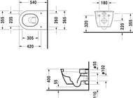   DURAVIT DARLING NEW 365540290  ,  2545090000