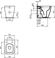   Ideal Standard i life S 355480400 , ,  T459401