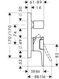  Axor Citterio E 36457000    ,    