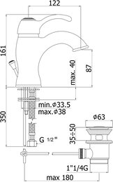    Paffoni Flavia FA075BR ,   87, /, : 