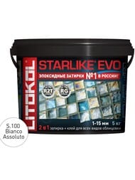   LITOKOL STARLIKE EVO S.100 BIANCO ASSOLUTO  , 5 