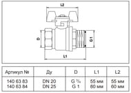   Oventrop 3/4"1", PN10,   , . 1406383